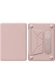 TNR Macbook Air 15 2024 Macbook Deri Kapak - Pembe - 2