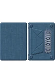 TNR Macbook Air 13.6 Macbook Kumaş Kapak - Lacivert - 2