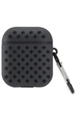 TNR Airpods 2 (2.nesil) Spor Delikli Kılıf - Siyah-Siyah - 1