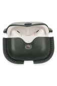 TNR Airpods Pro 2 (2.nesil) Çanta Deri Kılıf - Haki Yeşil - 3