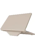 TNR Macbook Air 15 2024 Macbook Deri Kapak - Gold - 1