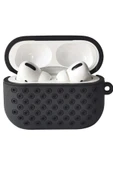 TNR Airpods Pro 2 (2.nesil) Spor Delikli Kılıf - Siyah-Siyah - 1
