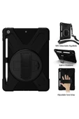 TNR iPad 5 Air 9.7 Kılıf Amazing Tablet Kapak - Siyah - 3