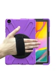 TNR Samsung Galaxy T510 Tab A 10.1 Kılıf Amazing Tablet Kapak - Mor - 2