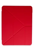 TNR Xiaomi Pad 6 Kılıf Kalemlikli Mars Tablet Kılıfı - Kırmızı - 1