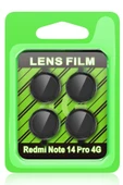 TNR Xiaomi Redmi Note 14 Pro 4G Raze Metal Kamera Lens - Siyah - 1
