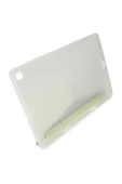 TNR iPad 10.2 (8.nesil) Kılıf Kalemlikli Mars Tablet Kılıfı - Açık Yeşil - 6