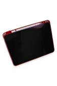 TNR Xiaomi Pad 6 Kılıf Kalemlikli Mars Tablet Kılıfı - Kırmızı - 3