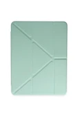 TNR iPad 10.2 (8.nesil) Kılıf Kalemlikli Mars Tablet Kılıfı - Açık Yeşil - 3