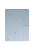 TNR iPad Pro 11 (2018) Kılıf Kalemlikli Mars Tablet Kılıfı - Mavi - 2
