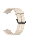 TNR Huawei Watch Fit 3 Klasik Kordon - Bej - 3