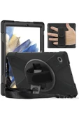 TNR Samsung Galaxy Tab A9 Kılıf Amazing Tablet Kapak - Siyah - 4