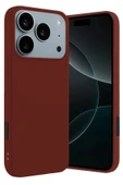 TNR Apple iPhone 17 Pro Max First Silikon - Bordo - 3