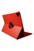 TNR iPad Pro 11 (2020) Kılıf 360 Tablet Deri Kılıf - Kırmızı - 1