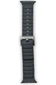 TNR Apple Watch 42mm Magnus Mıknatıslı Silikon Kordon - Siyah - 1