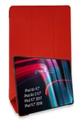 TNR iPad 5 Air 9.7 Kılıf Tablet Smart Kılıf - Kırmızı - 1
