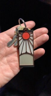 Demon Slayer Hanafuda Küpe (Charm) Plastik Aparat - 6