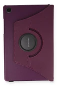 TNR Samsung Galaxy Tab A7 10.4 Kılıf 360 Tablet Deri Kılıf - Mürdüm - 2