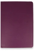 TNR Huawei MediaPad T5 10 Kılıf 360 Tablet Deri Kılıf - Mürdüm - 3