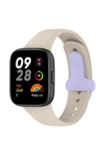 TNR Xiaomi Redmi Watch 3 Origin Silikon Kordon - Bej - 1