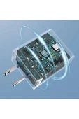 TNR JK77 12W + PX17 1M 2.4A Usb to Lightning Kablolu PD Şarj Cihazı - 2