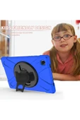 TNR Samsung Galaxy T220 Tab A7 Lite 8.7 Kılıf Amazing Tablet Kapak - Mavi - 3