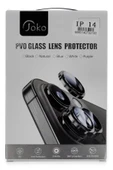 TNR iPhone 14 PVD Metal Kamera Lens - Siyah - 2