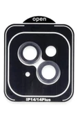 TNR iPhone 14 PVD Metal Kamera Lens - Siyah - 1