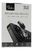 TNR Samsung Galaxy S24 PVD Metal Kamera Lens - Derin Mor - 3