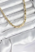 Pirinç Gold Renk 60 cm Zincir Kadın Kolye - EBJ250927W38046 thumbnail 1