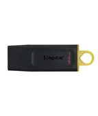 Kingston 128GB USB 3.2 Exodia DataTraveler  (Black + Yellow) - 1