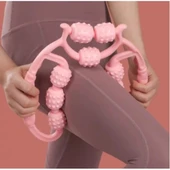 Selülit Masaj Aleti 9 Tekerlekli Lenf Drenaj Rulosu thumbnail 1