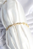 Pirinç Gold Renk Yıldız Model Kadın Bileklik - EBJ250927W38026 thumbnail 2