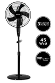 KUMTEL Ktf-330 Siyah Vantilatör 16'' (5P) - 2