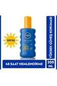 Nivea Sun SPF30 Güneş Koruyucu & Nemlendirici Vücut Spreyi – UVA & UVB Yüksek Koruma, 200 ml thumbnail 1
