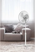 MRNTECH Kumtel KTF-290 Ayaklı Vantilatör 16inç 40W BEYAZ RENK - 2
