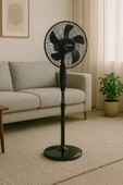 KUMTEL Ktf-330 Siyah Vantilatör 16'' (5P) - 3