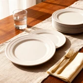GÜRAL PORSELEN Lizbon 12 Adet 20 Cm Pasta Tabağı thumbnail 4