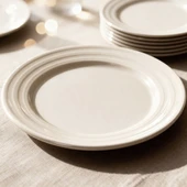 GÜRAL PORSELEN Lizbon 12 Adet 20 Cm Pasta Tabağı thumbnail 1