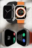 Akıllı Saat Android Ve İOS Uyumlu Arama Cevaplayan Dokunmatik Ekran thumbnail 4