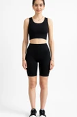 Tayt Crop Takım-Siyah - 2