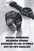 Akıllı Saat Arama Cevaplayan Titreşim Özelliğiyle Bildirim Görebilen thumbnail 1