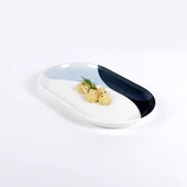 GÜRAL PORSELEN Bilbao 2 Parça 25 Cm Kayık Tabak 36561 thumbnail 2