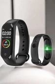 Akıllı Bileklik Fitness ve Sağlık İçin Akıllı Bileklik Adım Sayar, Kalp Atışı, Uyku İzleme thumbnail 1