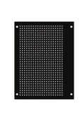OEM MUADİL 9505G ve 9510G UYUMLU MESH KÖŞELİ YILDIZ HAVALADIRMA ÖN PANEL SİYAH - 1