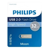 PHILIPS 32GB USB Bellek, 2.0 Moon Metal - FM32FD160B/00 - 3