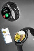 Akıllı Saat Sesli Görüşme Bluetooth Bağlantılı 3 Kordonlu thumbnail 3