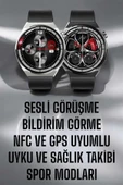 Akıllı Saat GPS VE NFC Özelliği Sesli Görüşme Dokunmstik Ekran thumbnail 1