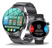 Akıllı Saat Metal Kordonlu GPS ve NFC Uyumlu Arama Cevaplayan - 3
