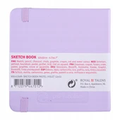 Talens Art Creation Sketch Book Eskiz Defteri 80 Yaprak 140 g 12x12 cm Pastel Mor thumbnail 2